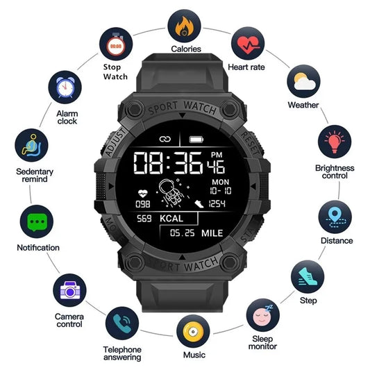 FD68S Novo Smart Watch Bluetooth Smartwatch Touch